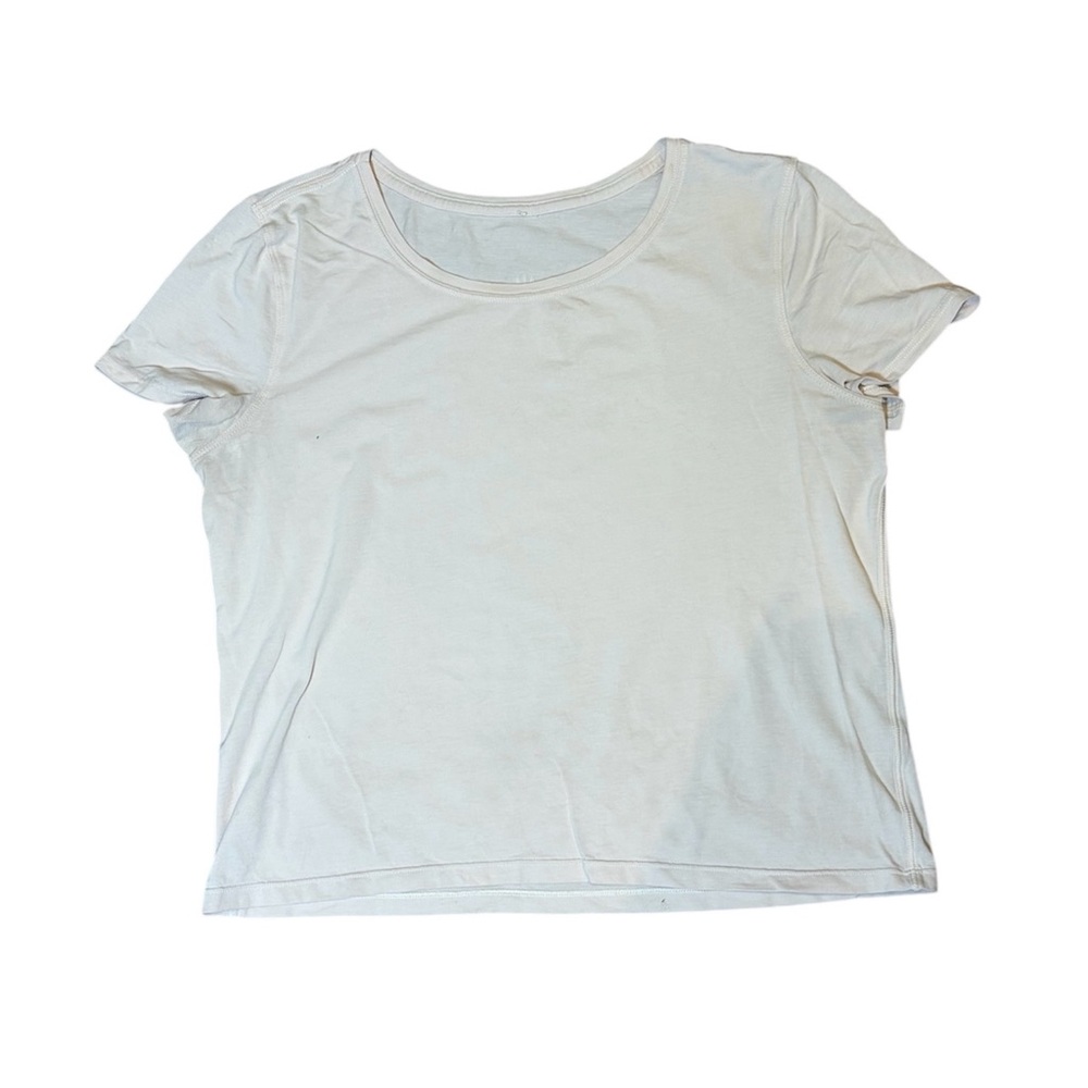 Classic Scoop Neck Women’s Tee - White